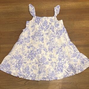 Janie and Jack Blue Floral Kids Dress